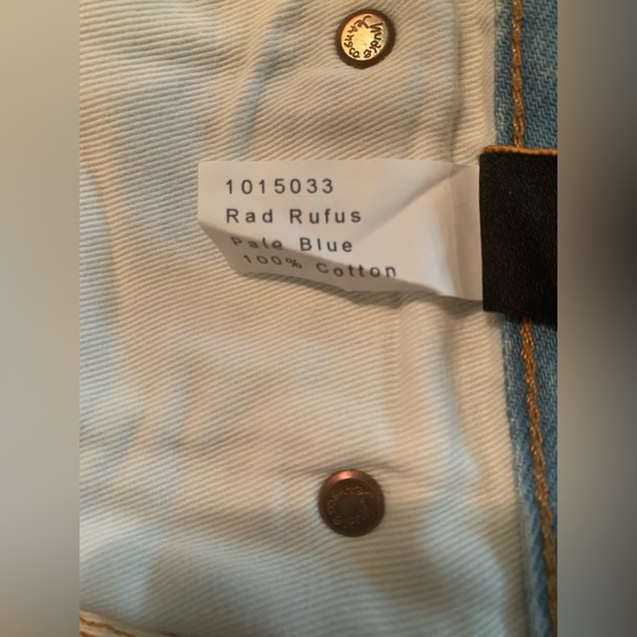 Nudie Jeans Rad Rufus Pale Blue Jeans 100% Cotton Size 29/30 - Picture 4 of 5